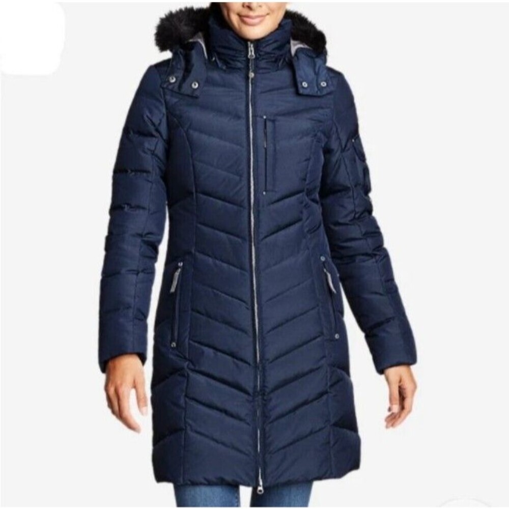 Eddie Bauer Down Parka Coat Jacket 19 Sun Valley XL